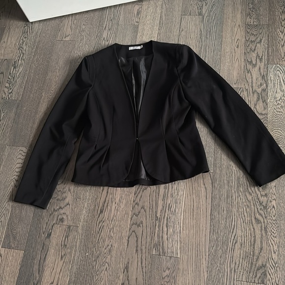 Rickis Black Tailored fully lined  Notched collar blazer Sz Large - Picture 8 of 16